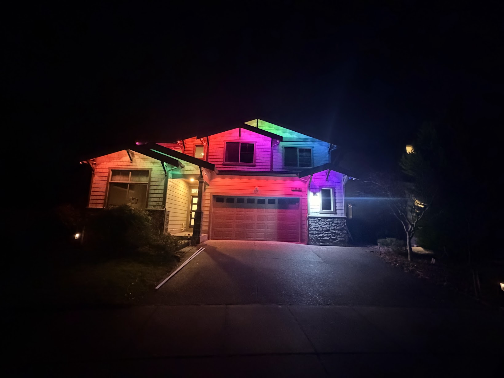 Residential Permanent Holiday Lighting
